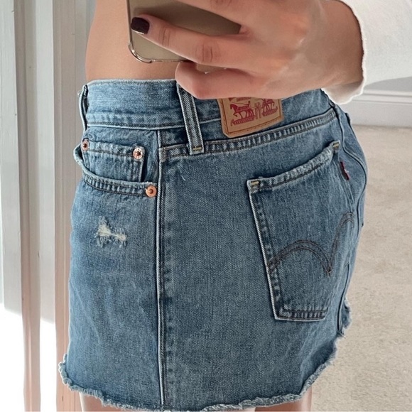 Levi's Dresses & Skirts - vintage Levis mini skirt